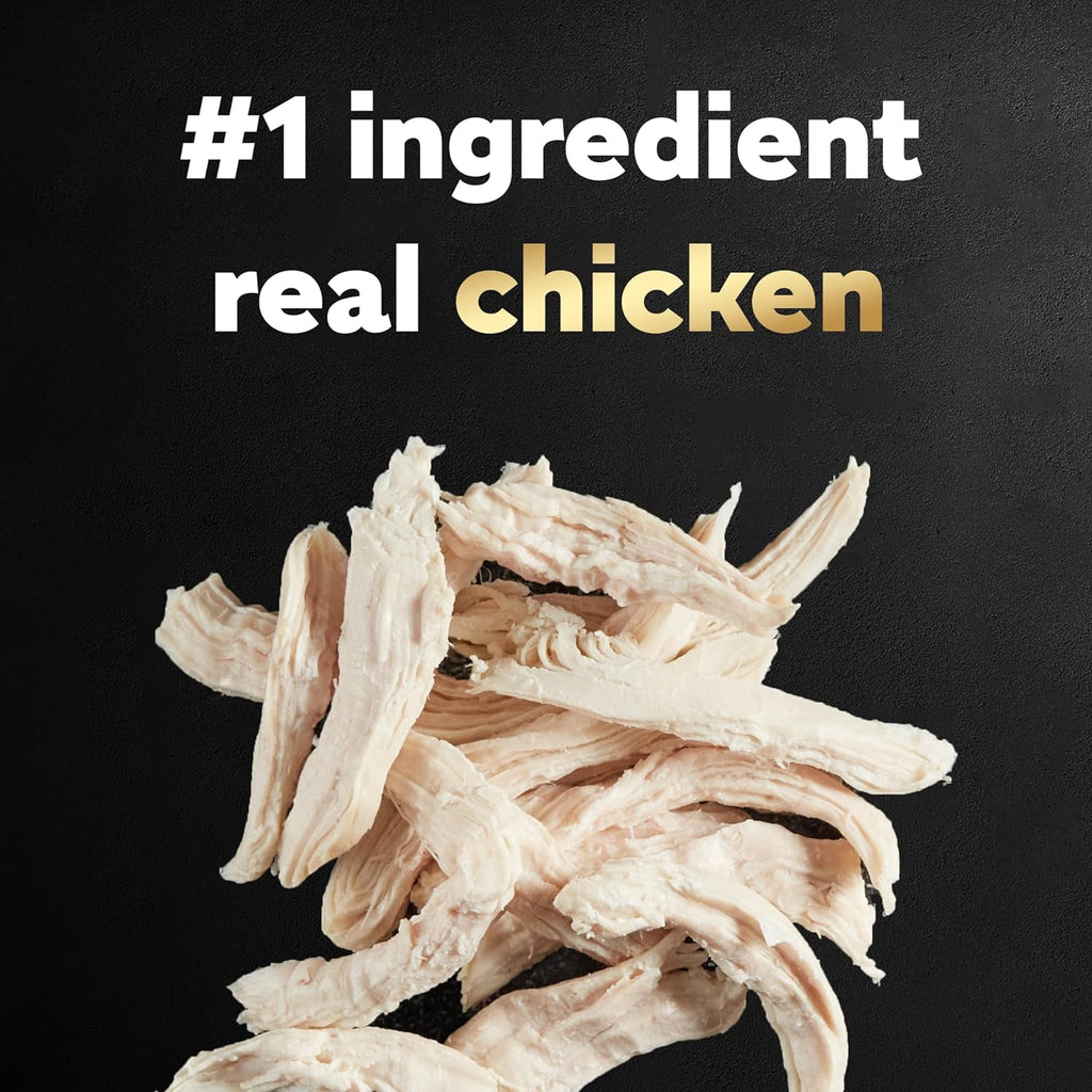 CESAR Puppy Soft Wet Dog Food Classic Loaf in sauce Chicken & Beef Recipe, 3.5 Ounce (Pack of 2) Easy Peel Trays