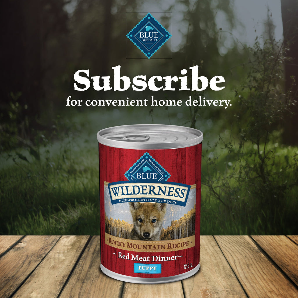 Blue Buffalo Wilderness Rocky Mountain Recipe High Protein Red Meat Wet Dog Food for Adult Dogs, Grain-Free, 12.5 oz. Can