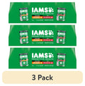 (3 pack) Iams Proactive Health Classic Ground Chicken Or Lamb Wet Dog Food, 13 Oz Cans (12 Pack Variety)