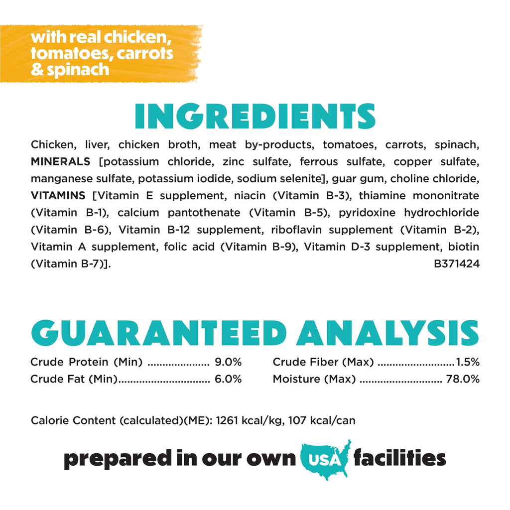 (6 pack) Purina Beneful Small Breed Wet Dog Food, IncrediBites Loaf With Real Chicken Recipe