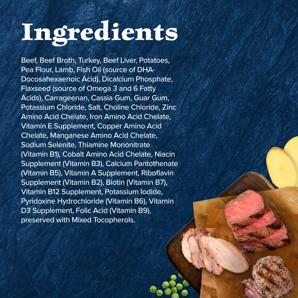 Blue Buffalo Wilderness Rocky Mountain Recipe High Protein Red Meat Wet Dog Food for Adult Dogs, Grain-Free, 12.5 oz. Can