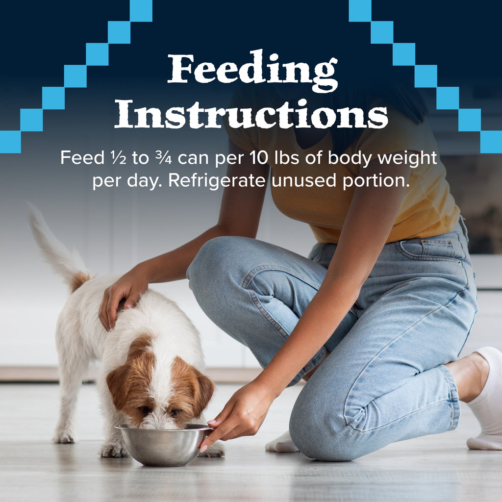 Blue Buffalo Wilderness Rocky Mountain Recipe High Protein Red Meat Wet Dog Food for Adult Dogs, Grain-Free, 12.5 oz. Can