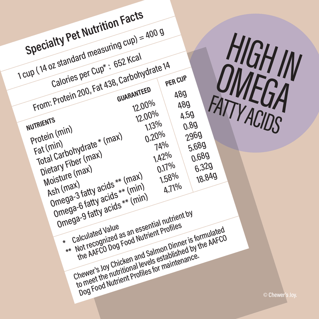 Chewer's Joy Variety Pack Paté Dinner for Dogs (24 Cans, 85g) – Beef & Chicken, Beef & Vegetables, Chicken & Salmon, Chicken & Rice – Natural Wet Dog Food, Complete & Balanced