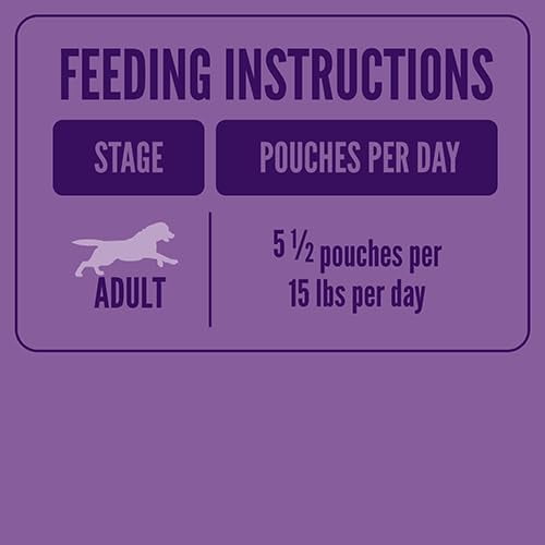 A Strong Heart Wet Dog Food Pouches, Chicken Dinner in Gravy, 3.5 oz Pouches (Pack of 24), Made in The USA with Real Chicken