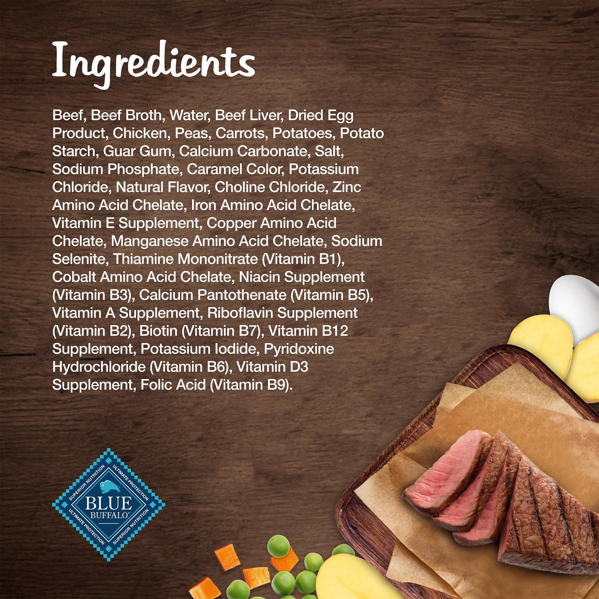 Blue Buffalo Blue's Stew Grain-Free Wet Dog Food, Hearty Beef Stew, 12.5-oz. Can