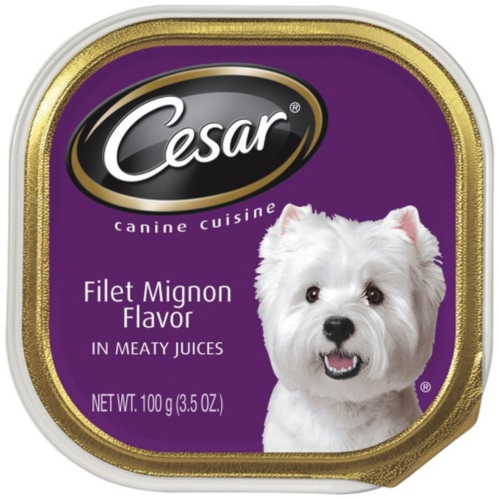 Cesar Canine Cuisine Wet Dog Food Filet Mignon Flavor (Pack of 12)