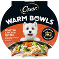 Cesar Warm Bowls Wet Dog Food Roasted Chicken Entrée, 2.7 Oz. Trays, 10-Pack
