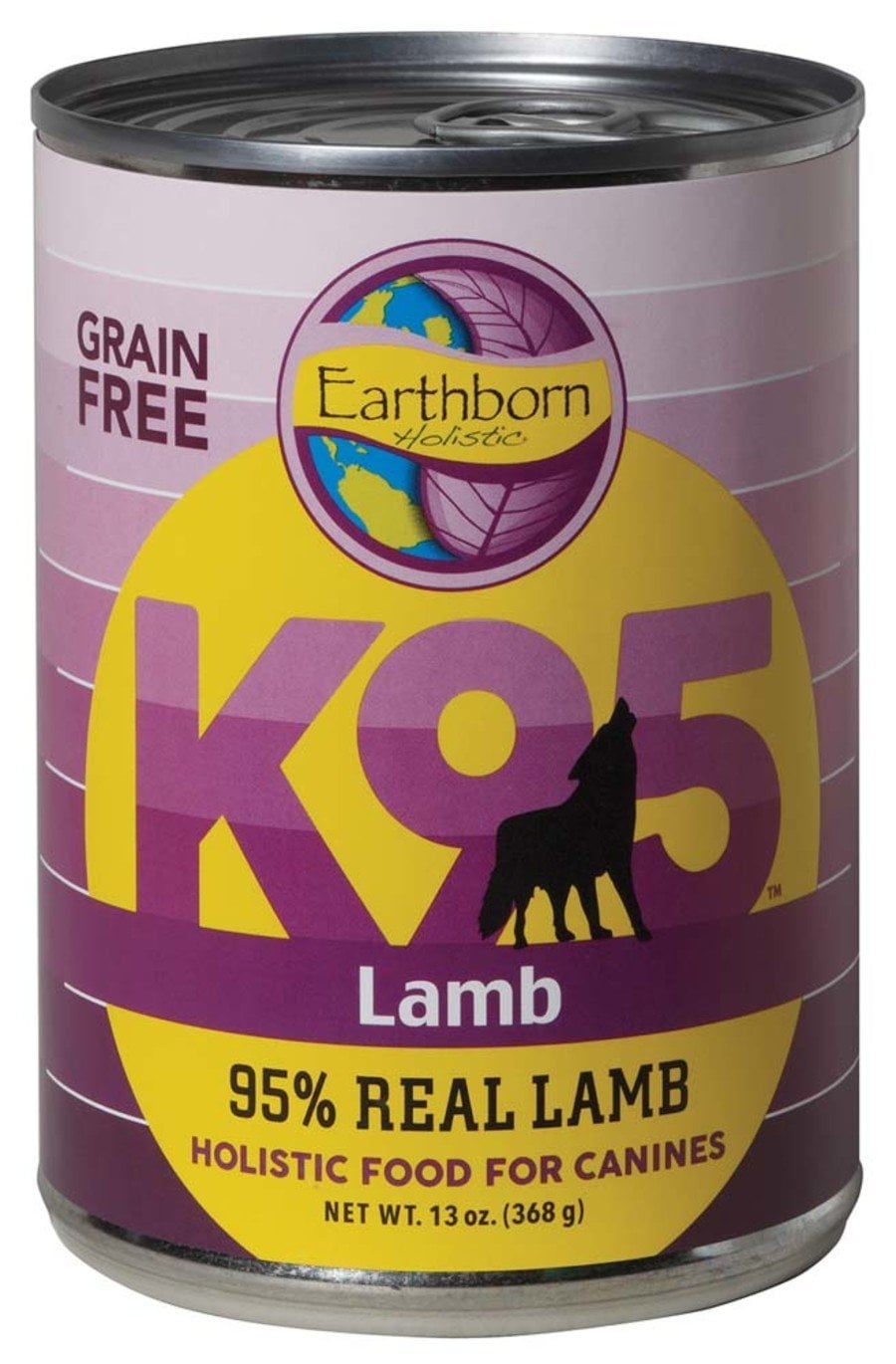 Earthborn Holistic Grain Free K95 Meat Protein Wet Dog Food Lamb, 13 oz