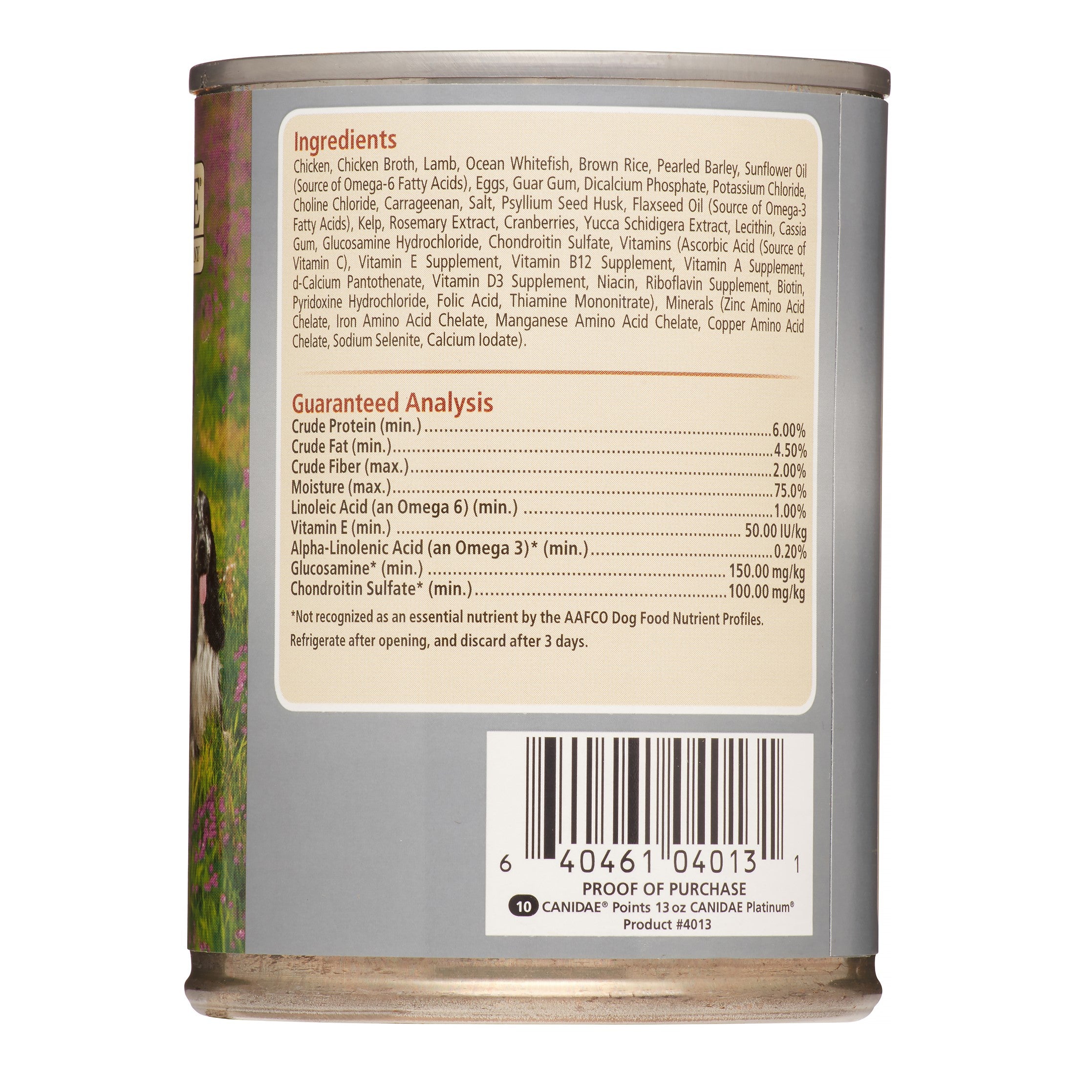 (Pack of 12) Canidae Platinum All Life Stages Multi-Protein Less Active & Senior Wet Dog Food, 13 oz