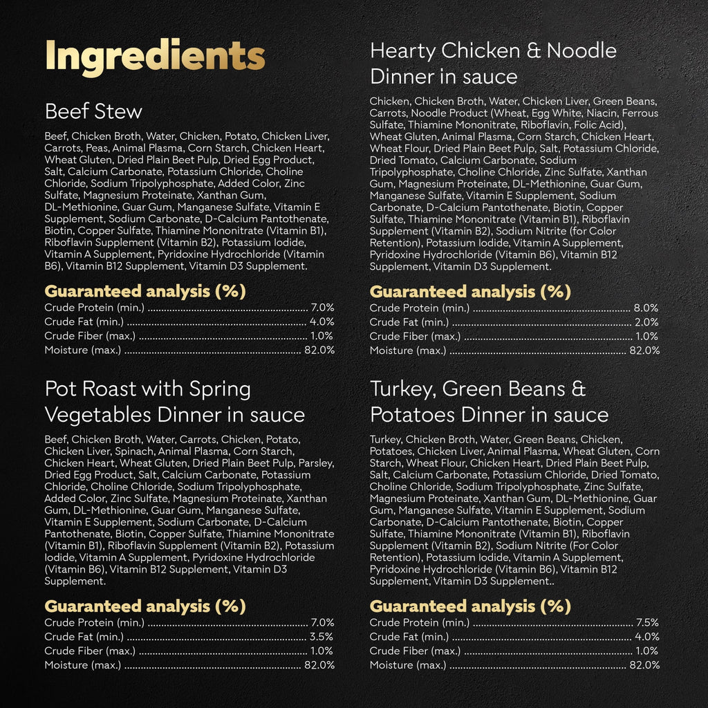 Cesar Home Delights Wet Dog Food Variety Pack, 3.5 oz Trays (24 Pack)