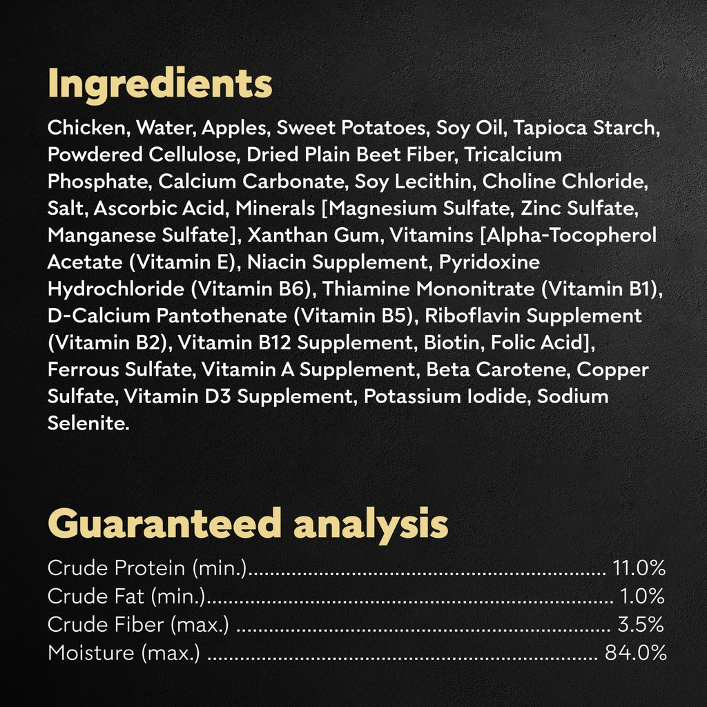 Cesar Wholesome Bowls Chicken, Apple & Sweet Potato Wet Dog Food Adult, 3 Oz